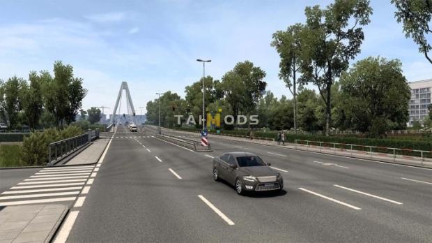 ETS2 - Germany Cities Detail Improved V1.0 (1.43.x)
