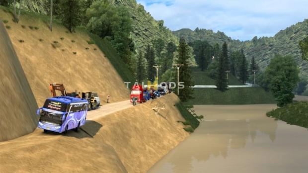 ETS2 - New Map Sitinjau Lauik V6.0 (1.43.x)