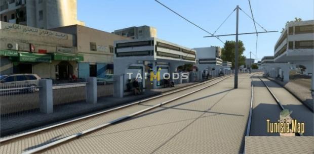 ETS2 - Tunisia Map V1.0 (1.43.x)