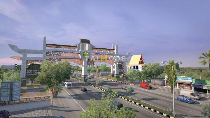 ETS2 - Kalsel Map V1.5 (1.41.x)