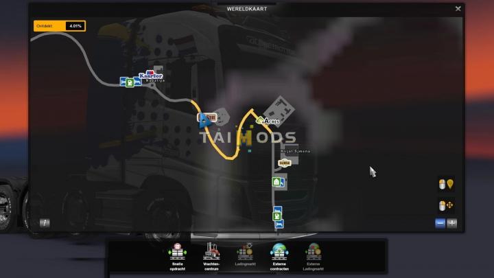ETS2 - Israel Lebanon Open Border V4.0 (1.40.x)