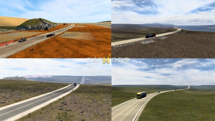 ETS2 - New South America Big Map Mod (Mapa EAA 6.1) 1.40.x