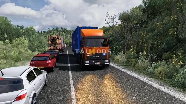 ETS2 - Map of West Kalimantan (1.40.x)