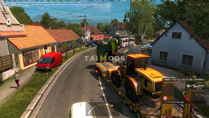 ETS2 - Hungary Map V0.9.28b Fixed (1.40.x)