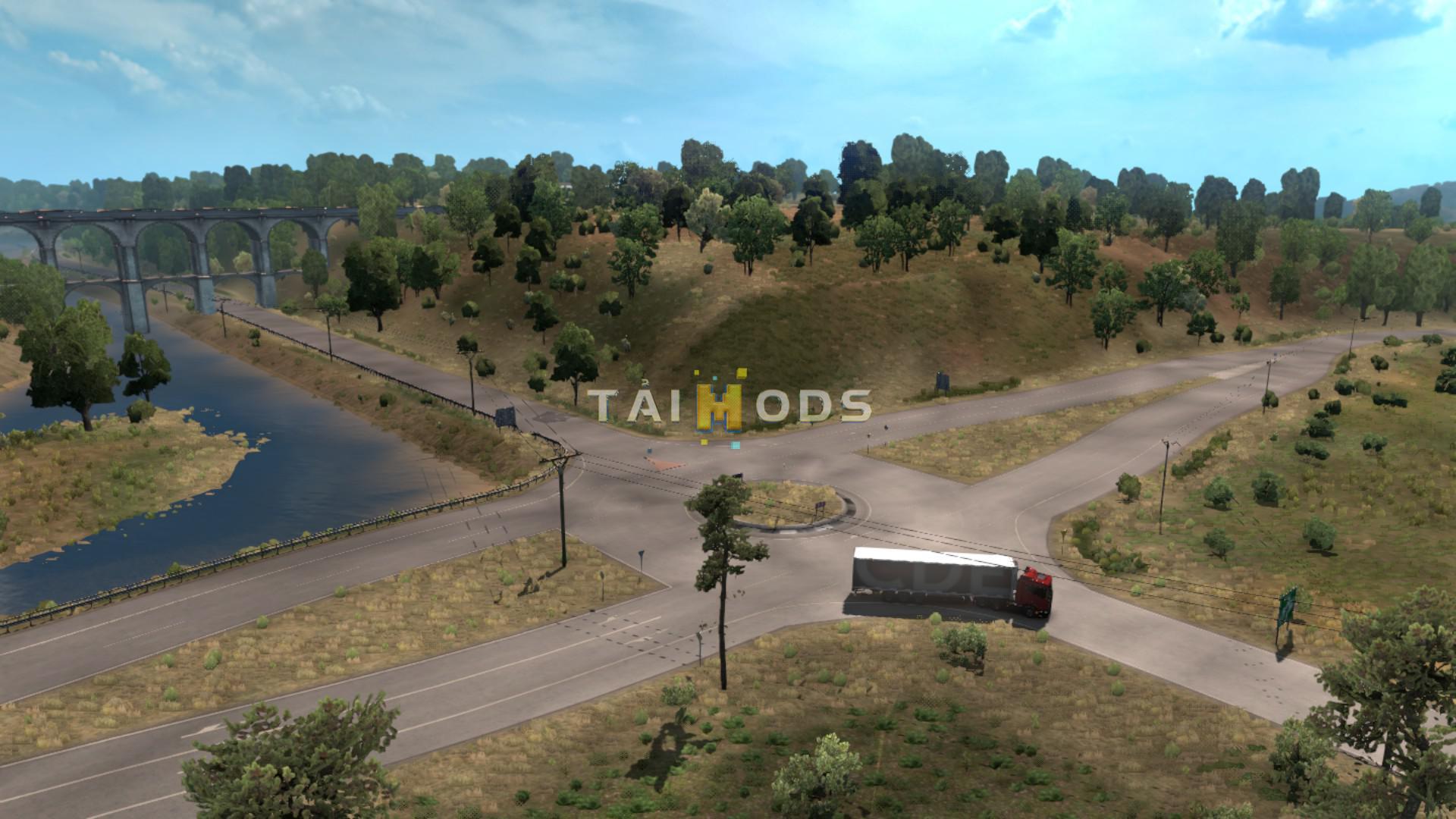 ETS2 - Alfaomega Map V1.2 (1.39.x)