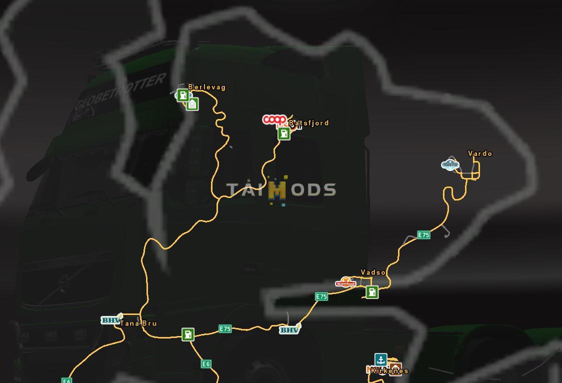 ETS2 - Finnmark Mod - Beta (1.39.x)