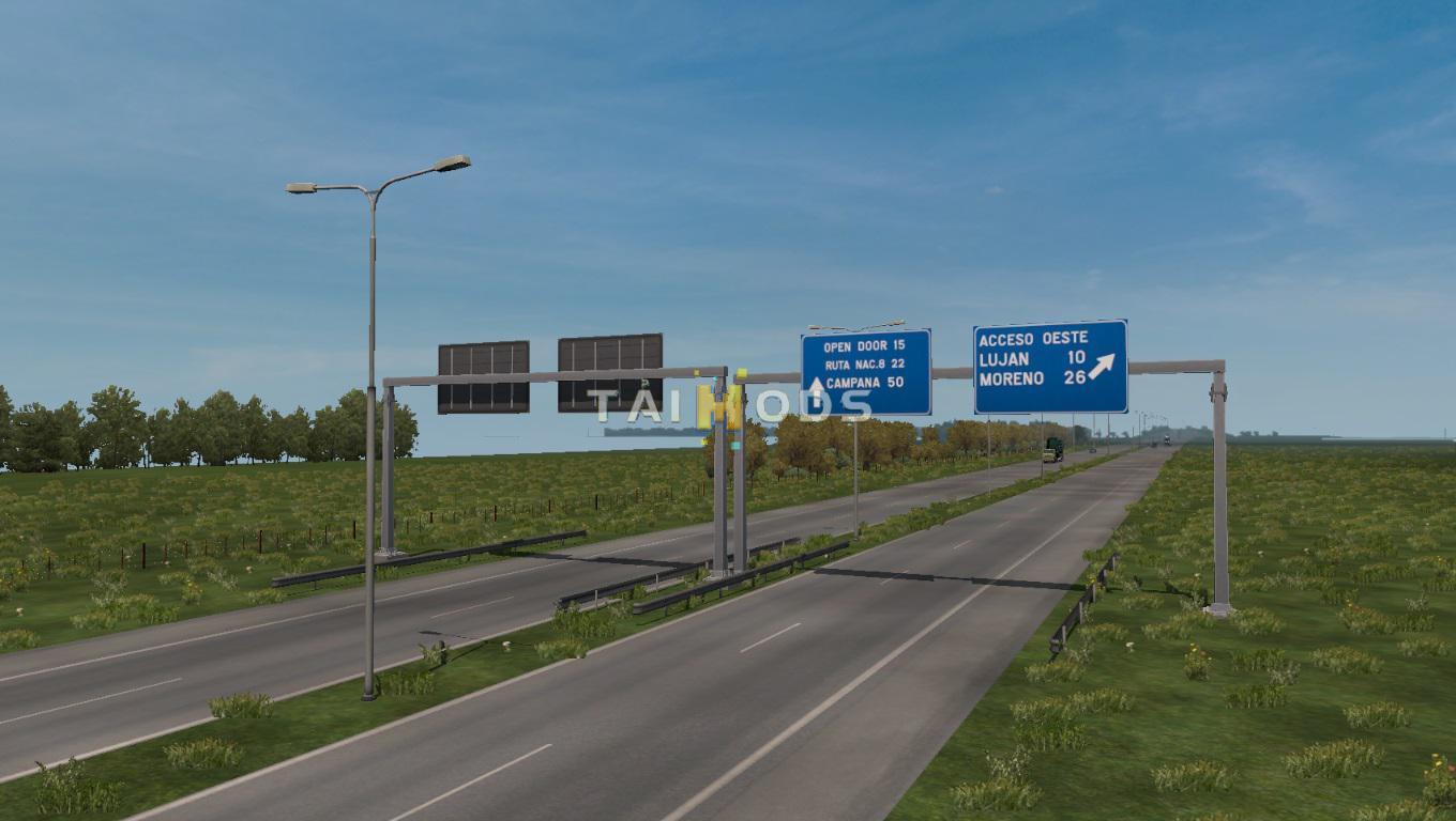 ETS2 - Rutas Argentinas Map V5.0 (1.39.x)