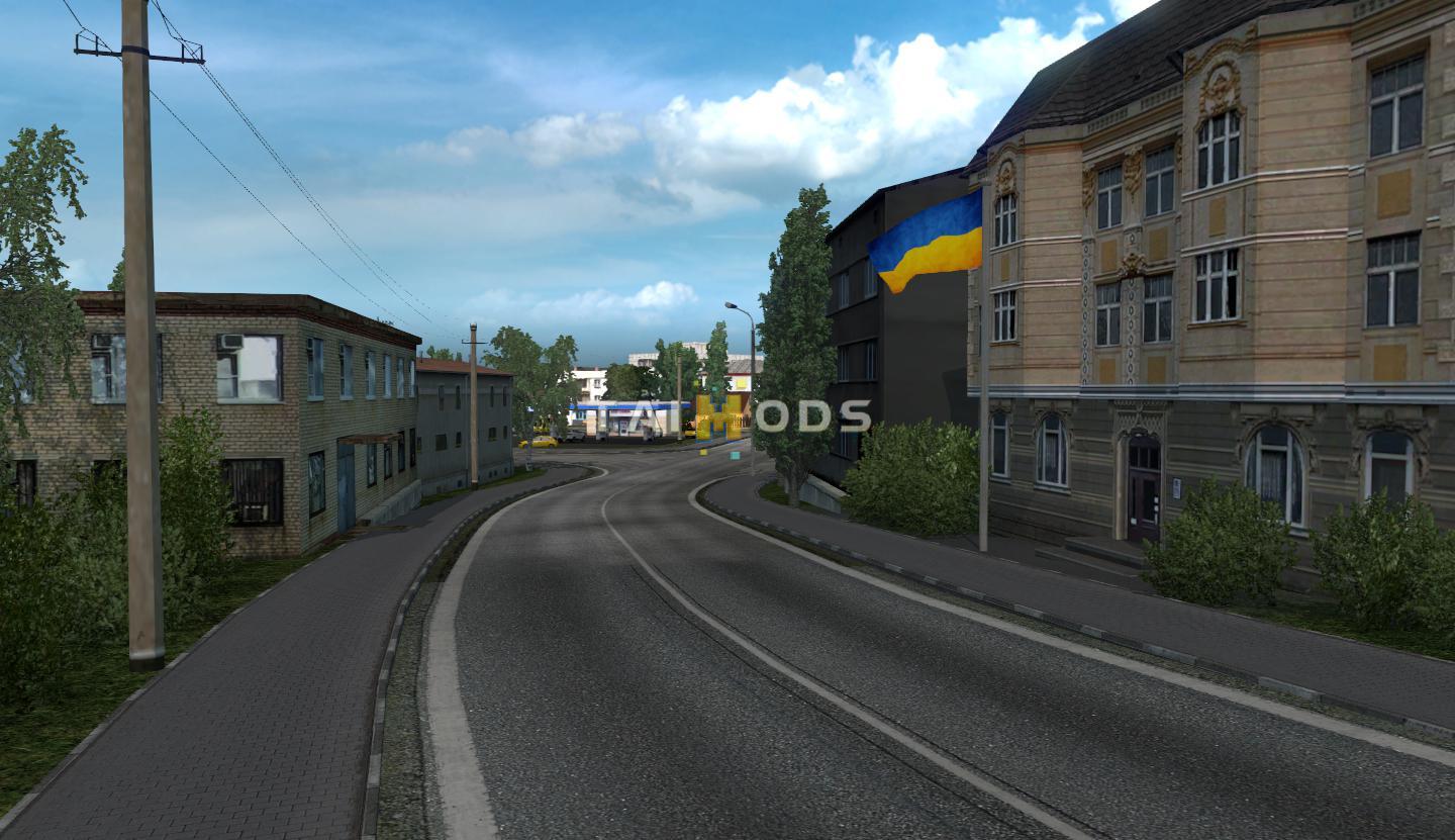 ETS2 - Lviv Oblast Expansion V0.1 for ProMods 2.51 (1.39.x)