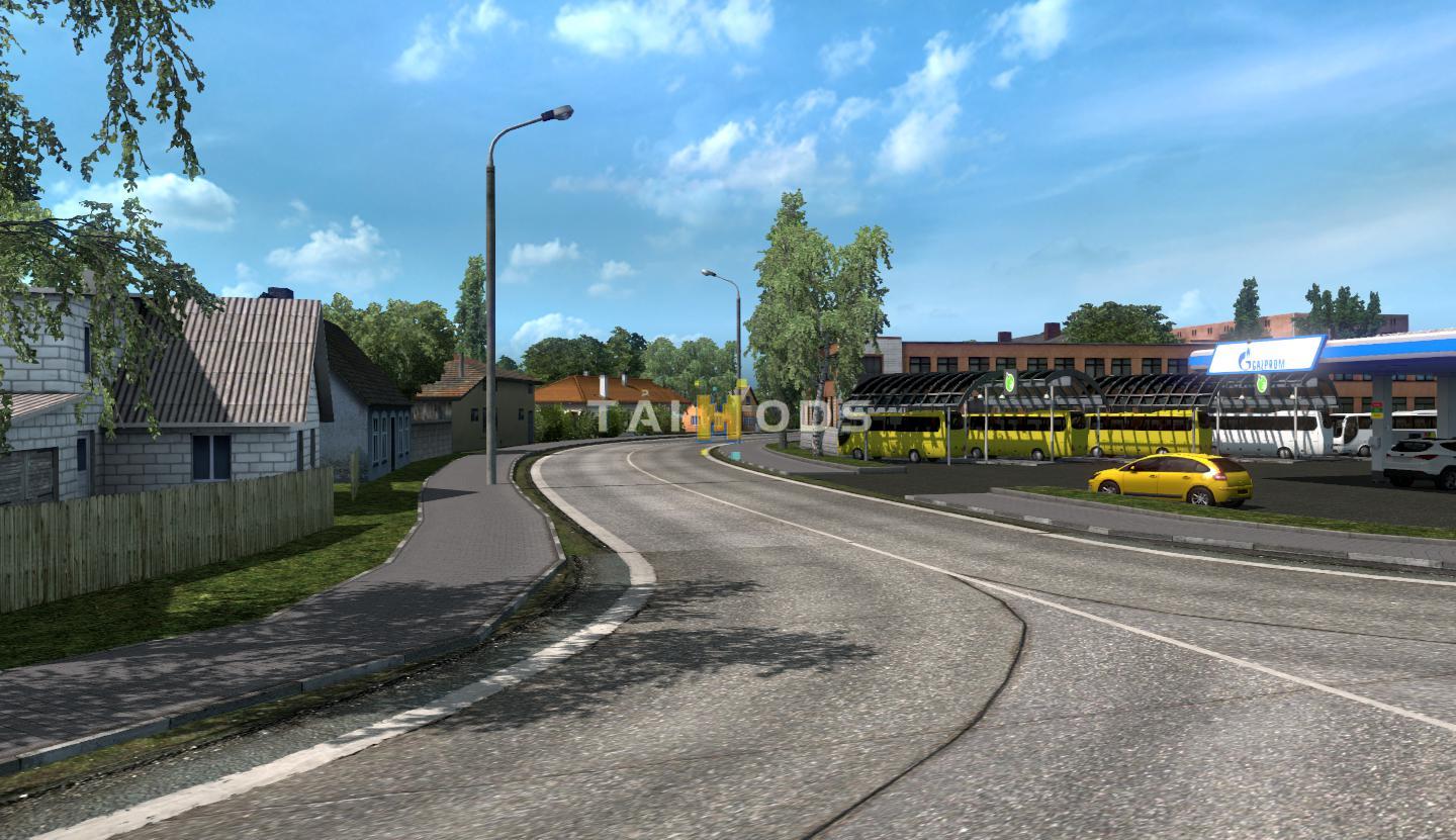 ETS2 - Lviv Oblast Expansion V0.1 for ProMods 2.51 (1.39.x)