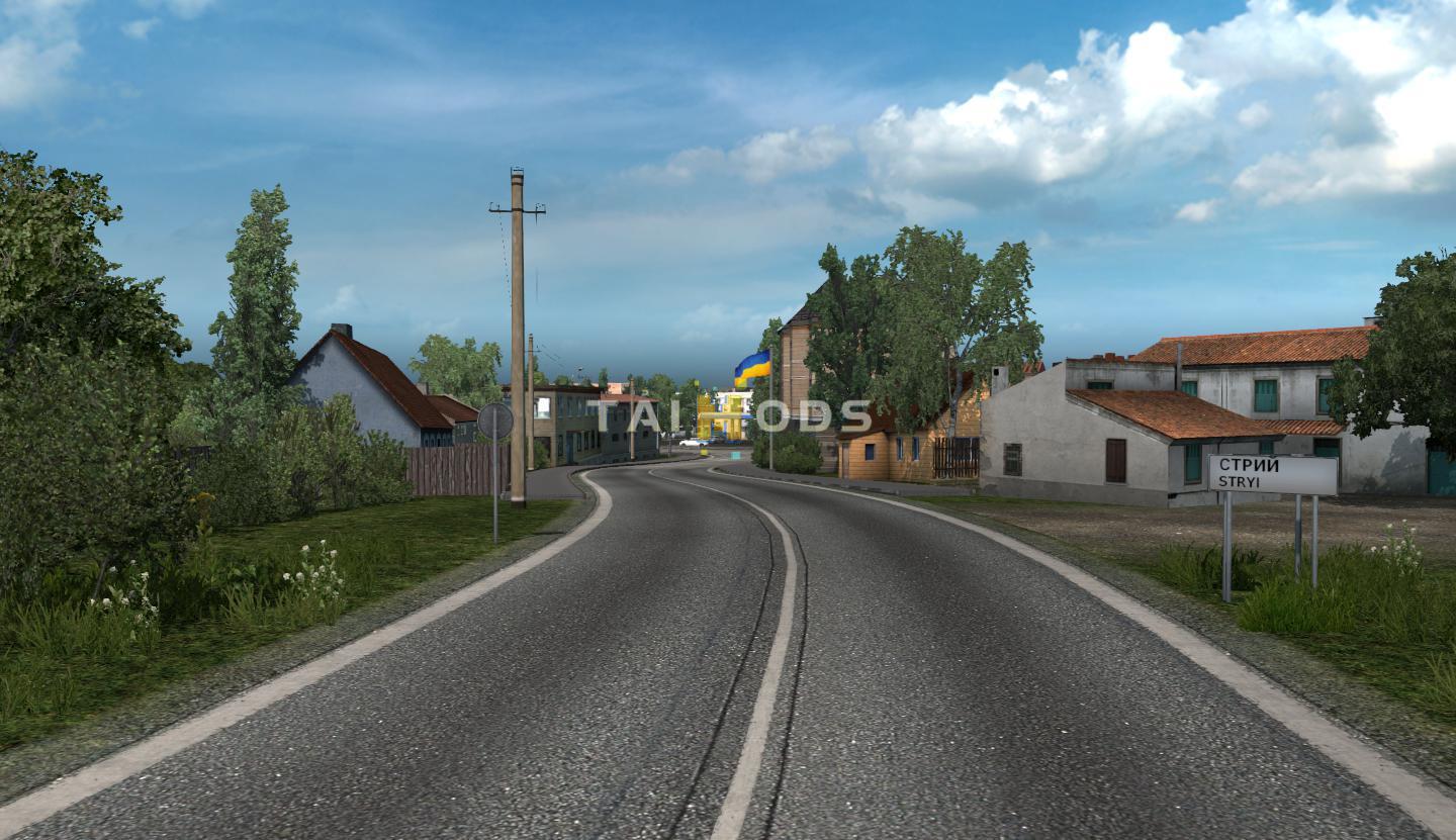 ETS2 - Lviv Oblast Expansion V0.1 for ProMods 2.51 (1.39.x)