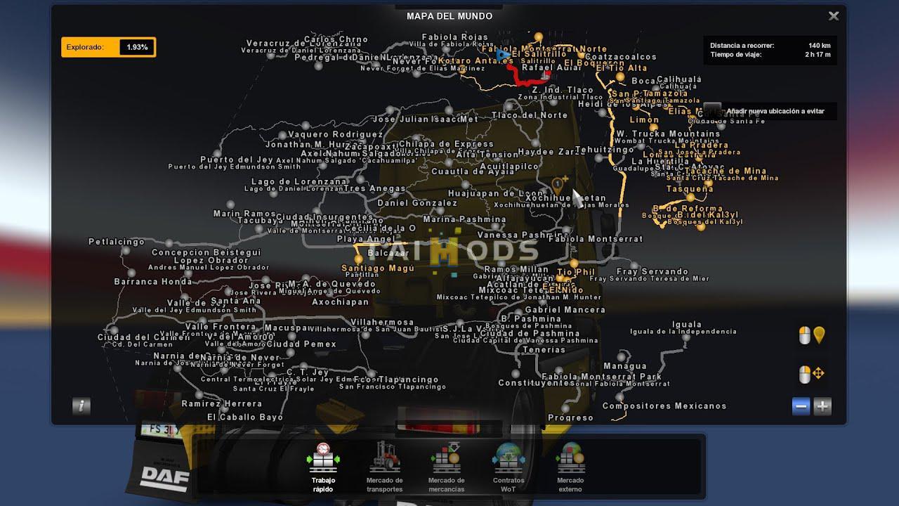ETS2 - Vanessa Pashmina Map V4.2 (1.37.x)