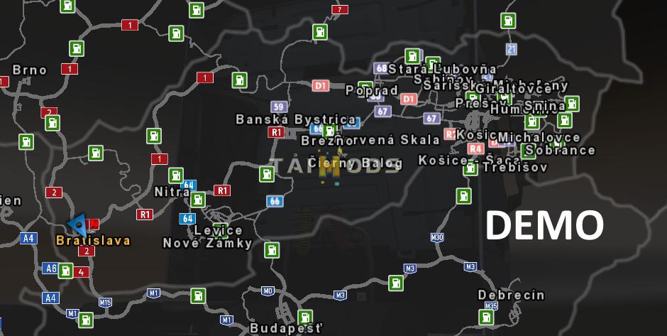 ETS2 - SVK Map V23 (1.36.x)