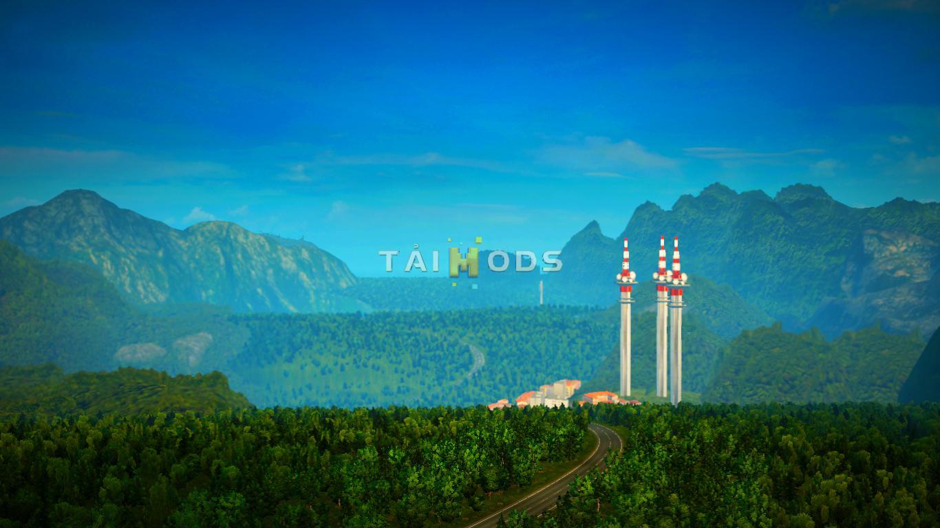 ETS2 - Green BD Map V2.4 (1.35.x)
