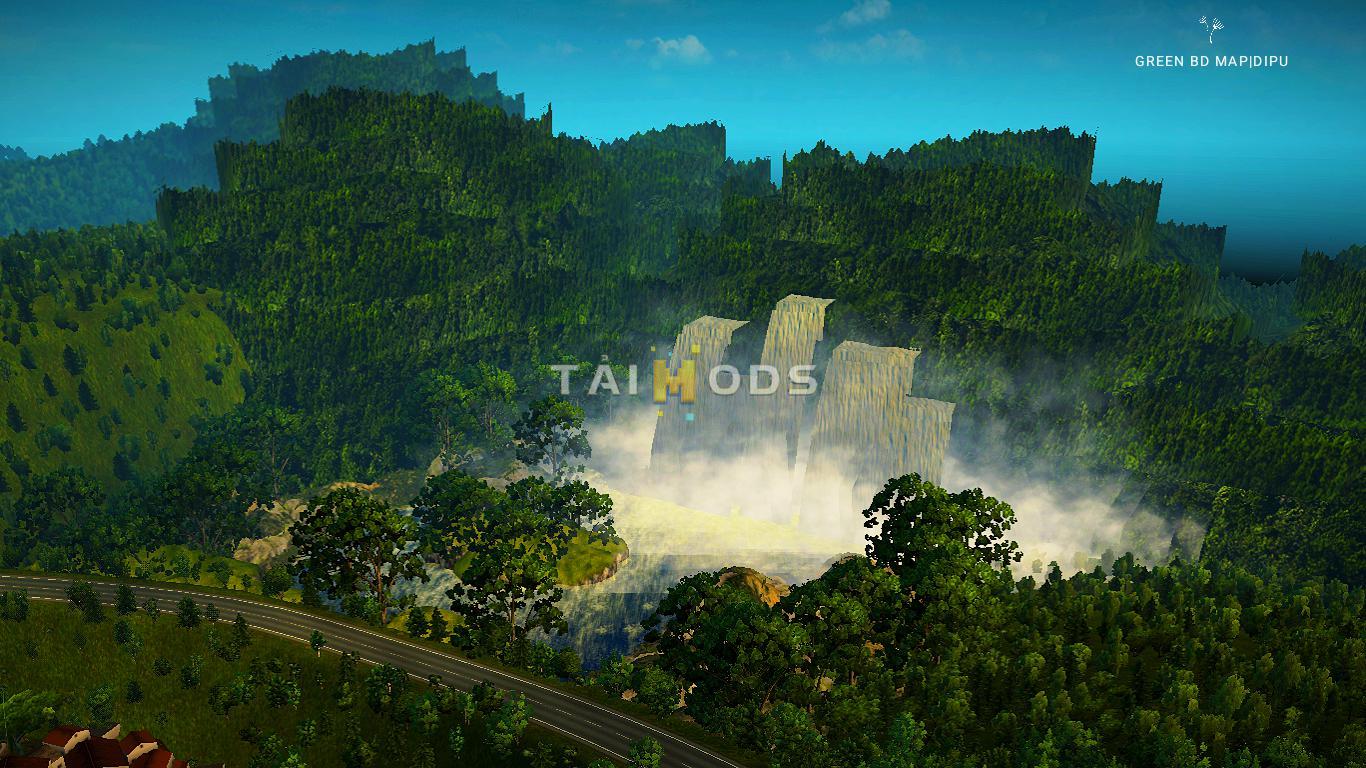 ETS2 - Green BD Map V2.4 (1.35.x)