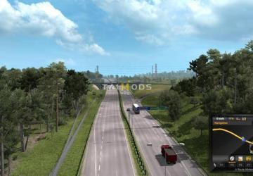 ETS2 - Junction Overhaul for Promods V1.23 (1.36.x)