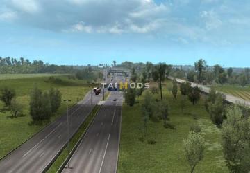 ETS2 - Junction Overhaul for Promods V1.23 (1.36.x)