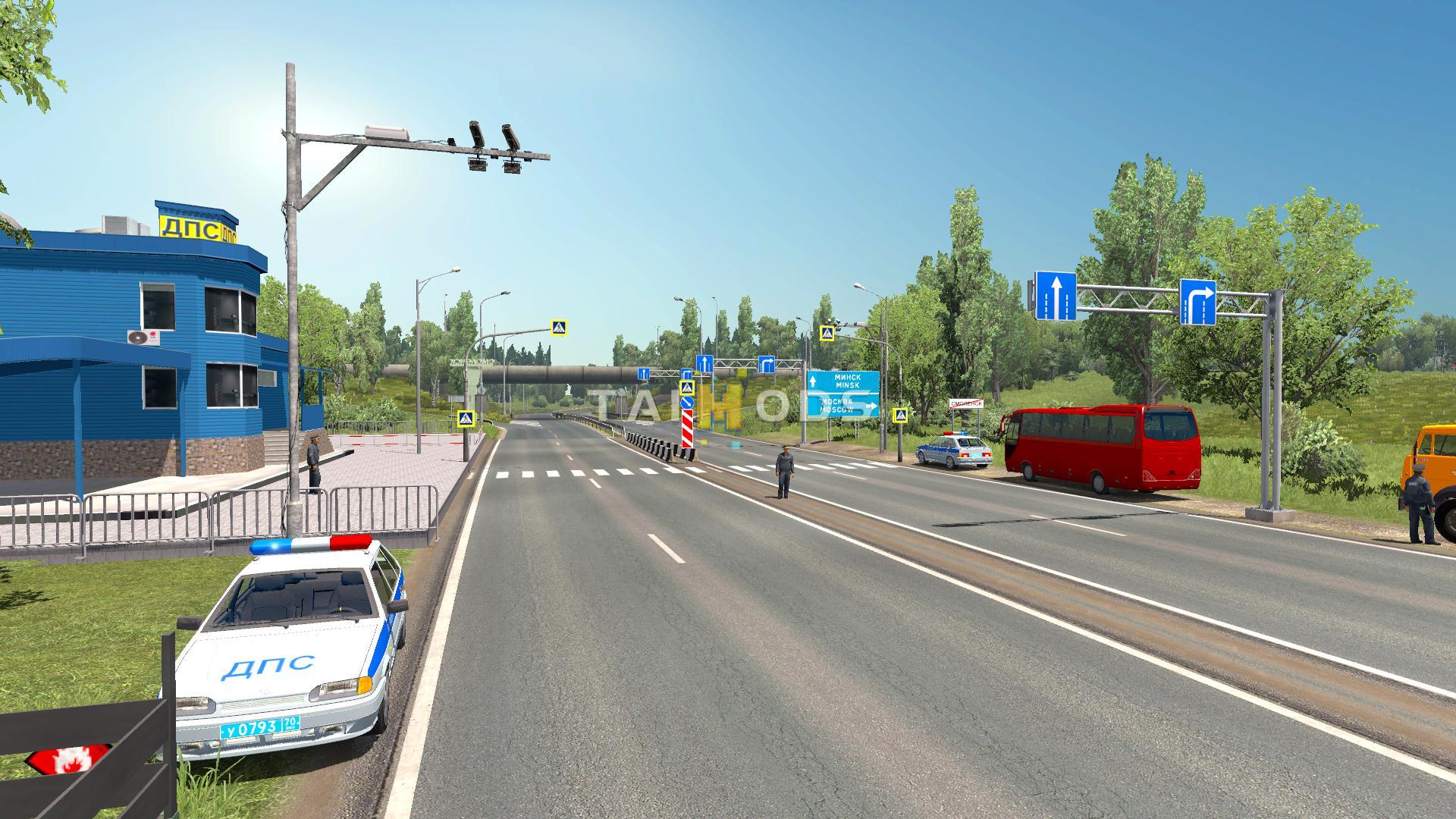 ETS2 - Road Reworked RusMap V1.8.1 V3.0 (1.35.X)