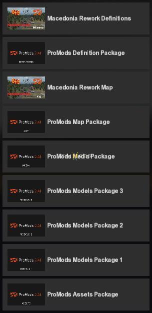 ETS2 - Macedonia Rework v1.1 for ProMods v2.41 + SR Fix (1.35.X)