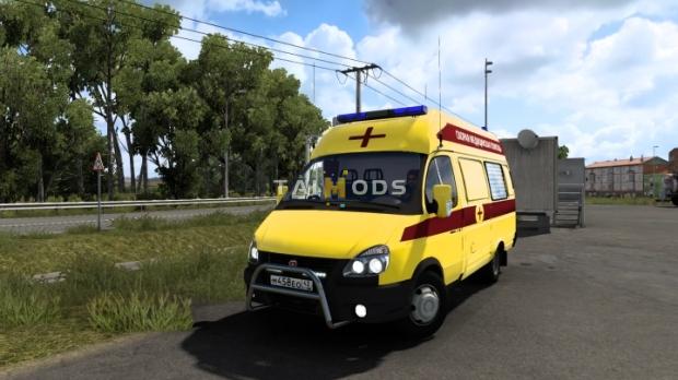 ETS2 - Pack Gazelles - GAZ-2705-2784-3302-330202-33023 (1.45.x)