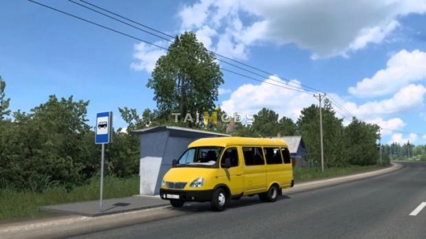 ETS2 - Pack Gazelles - GAZ-2705-2784-3302-330202-33023 (1.45.x)