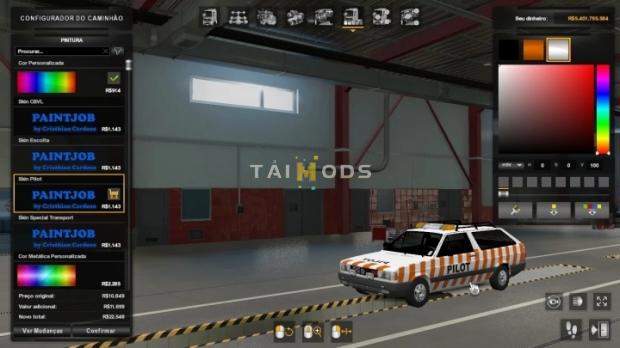 ETS2 - Volkswagen Parati V1.1 (1.43.x)