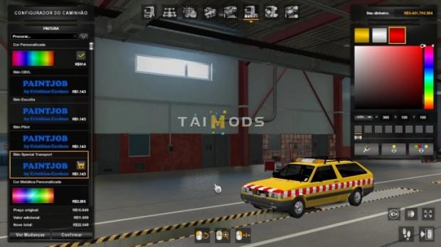 ETS2 - Volkswagen Parati V1.0 (1.42.x)