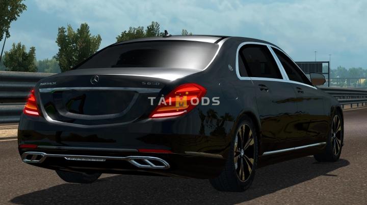 ETS2 - Mercedes-Benz W222 S-Class Maybach S650 V6.1 (1.40 - 1.41) (1.41.x)