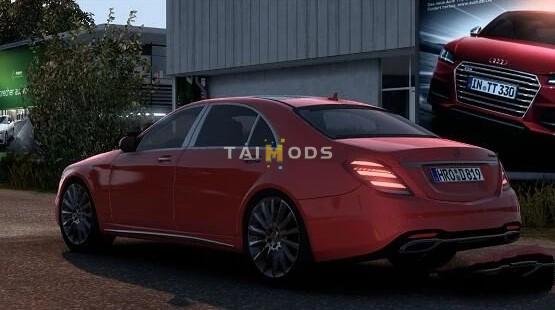 ETS2 - Mercedes-Benz W222 S-Class S-400d V4.1 (1.41.x)