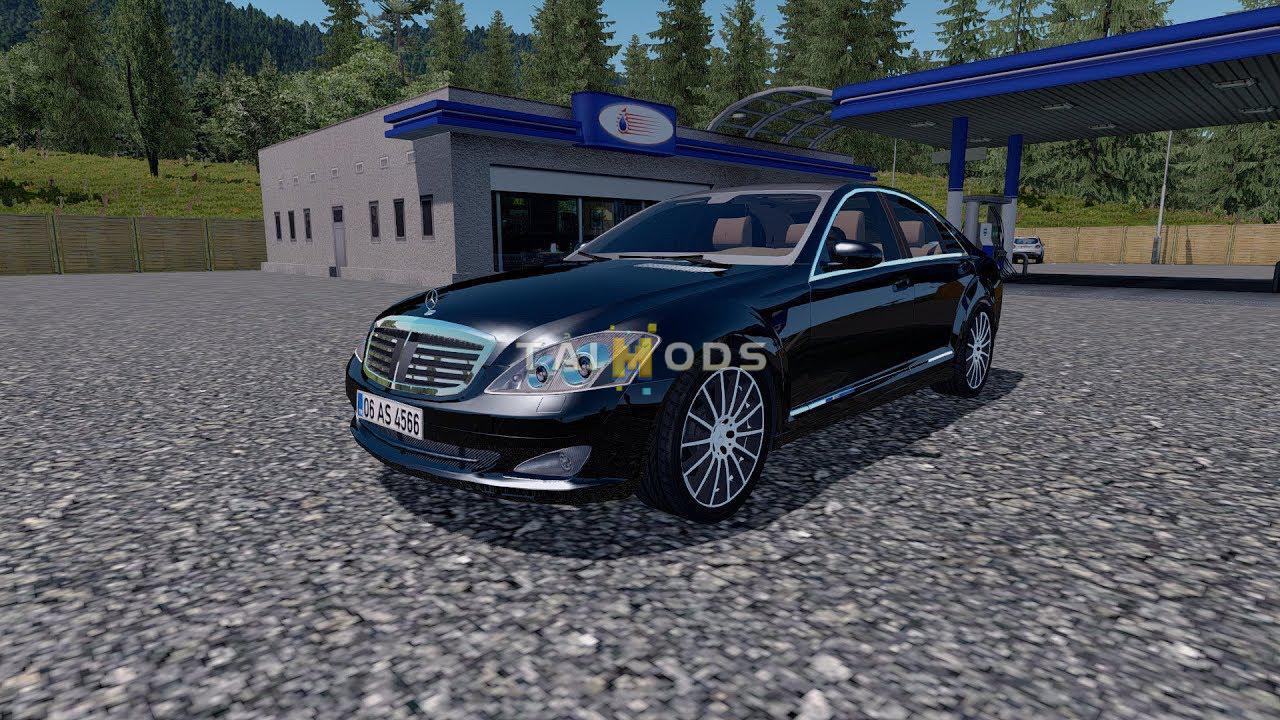 ETS2 - Mercedes-Benz S350 V4.0 (1.39.x)