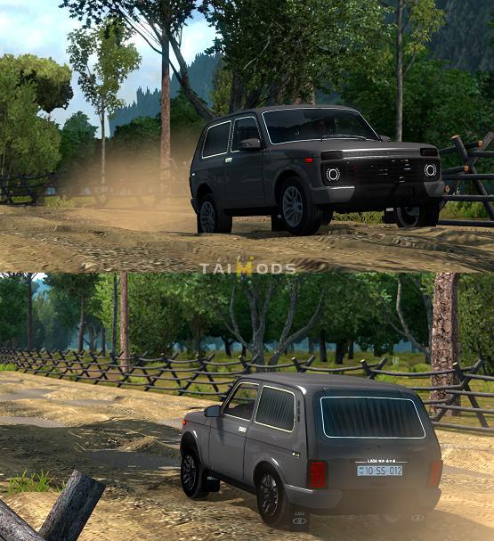 ETS2 - Lada Niva 2121 V4 (1.38.x)