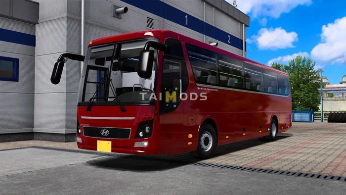 MOD ETS2 – Xe Khách ETS2 - Hyundai Universe Noble V1.55 (1.55.x)