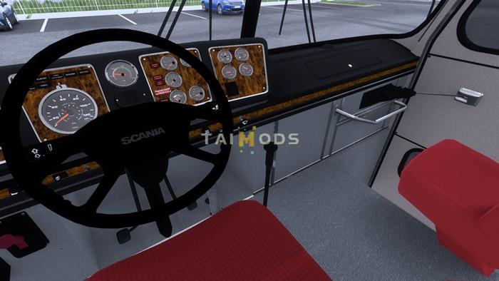 MOD ETS2 – Xe Khách ETS2 - Scania CMA Comet Flecha Azul V1.0 (1.53.x)