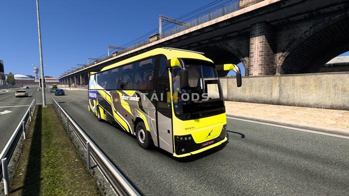 MOD ETS2 – Xe Khách ETS2 - Volvo B12B TX Bus Mod V4.0 (1.53.x)