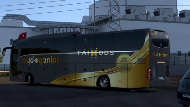 MOD ETS2 – Xe Khách ETS2 - Nigde Aydoganlar Coating for Travego 2024 V1.0 (1.53.x)