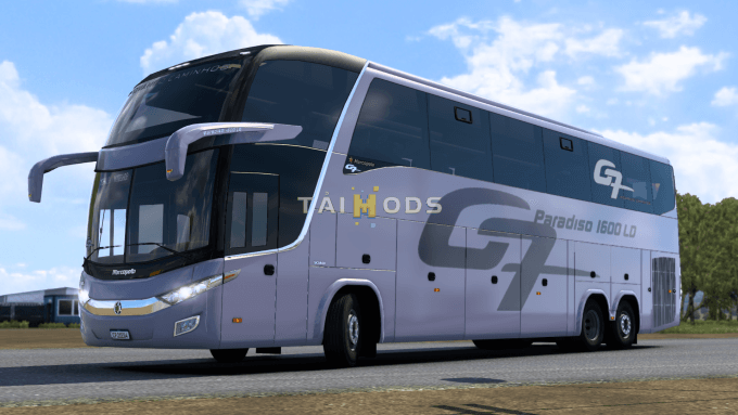 MOD ETS2 – Xe Khách ETS2 - G7 1600 LD 6x2/8x2 Scania (1.50.x)