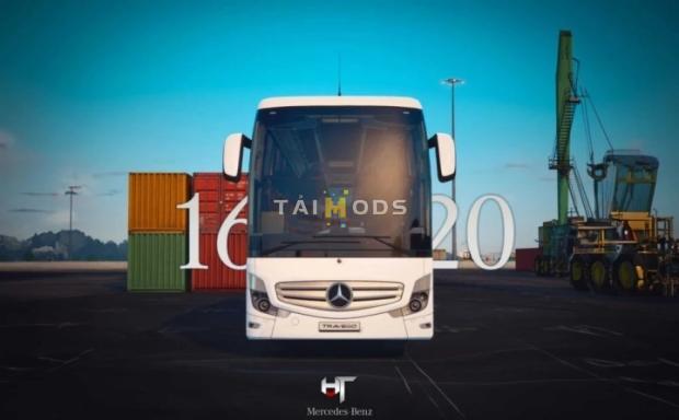 MOD ETS2 – Xe Khách ETS2 - Mercedes-Benz New Travego 15 SHD (1.49.x)