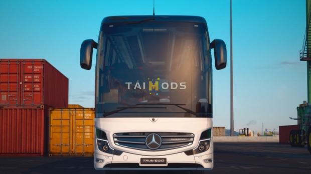 MOD ETS2 – Xe Khách ETS2 - Mercedes-Benz New Travego 16 SHD (1.44.x)
