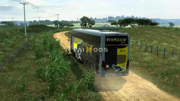 MOD ETS2 – Xe Khách ETS2 - Comil Invictus DD Bus (1.45.x)