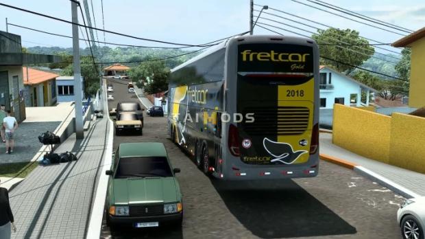 MOD ETS2 – Xe Khách ETS2 - Comil Invictus DD Bus (1.45.x)