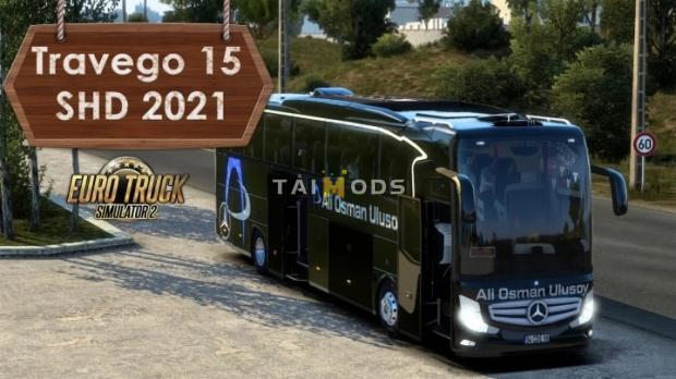 MOD ETS2 – Xe Khách ETS2 - Mercedes-Benz New Travego 15 SHD (1.42.x)