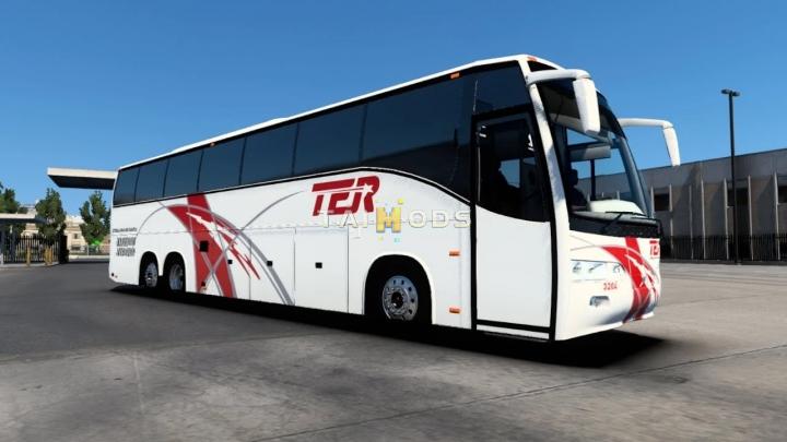 ETS2 - Volvo 7550 Classic Bus Mod (1.41.x)