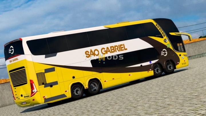 MOD ETS2 – Xe Khách ETS2 - Marcopolo G7 1800DD V2.2 (1.40.x)