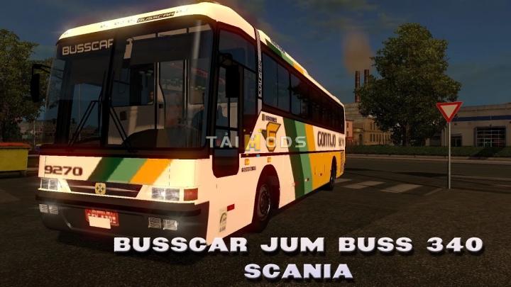 ETS2 - Busscar Jumbus 340 Scania Bus (1.39.x)