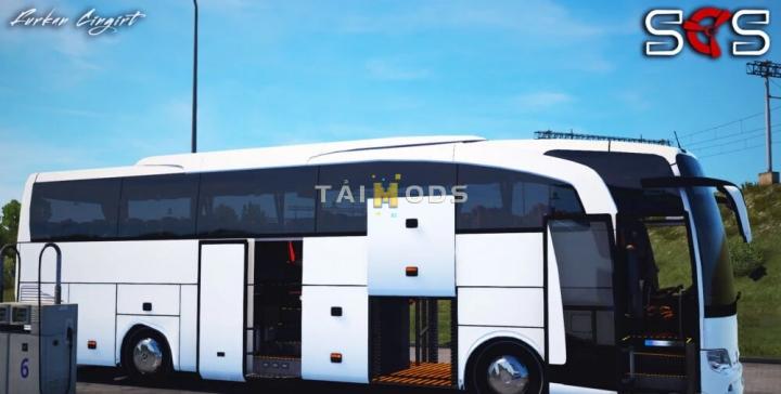 MOD ETS2 – Xe Khách ETS2 - Mercedes Benz Travego 15 17 SHD (1.40.x)