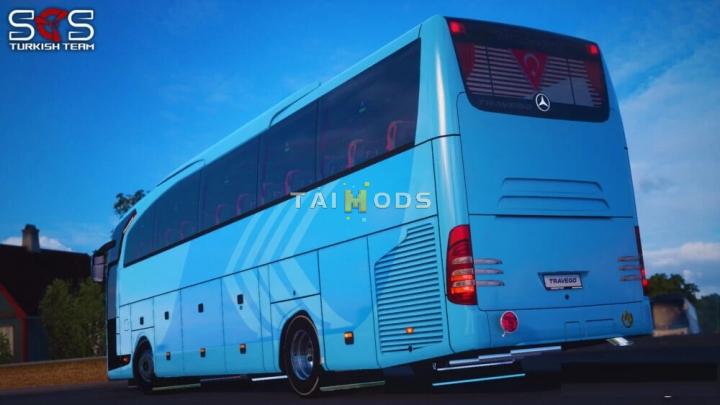 MOD ETS2 – Xe Khách ETS2 - Mercedes Benz Travego 15 17 SHD (1.40.x)