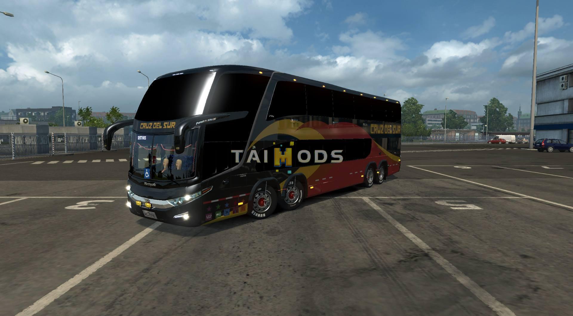 MOD ETS2 – Xe Khách ETS2 - Marcopolo G7 1800 DD Bus V1.1 (1.39.x)