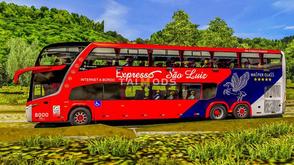 MOD ETS2 – Xe Khách ETS2 - Marcopolo G7 6x2/6x4 - Scania Bus Mod (1.39.x)
