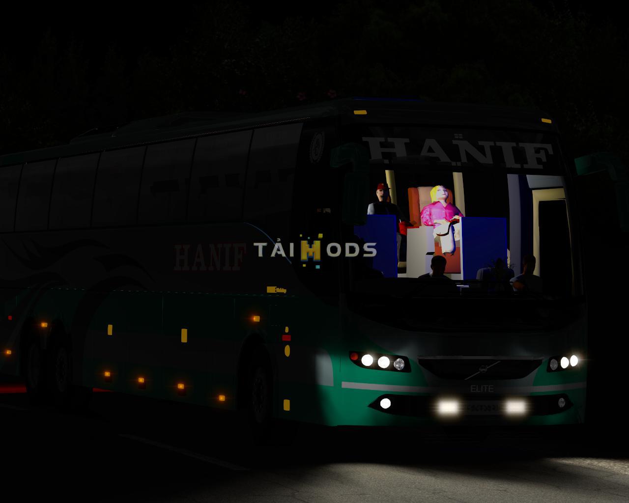 MOD ETS2 – Xe Khách ETS2 - Volvo B9R I-Shift Multiaxle V1.0 (1.39.x)