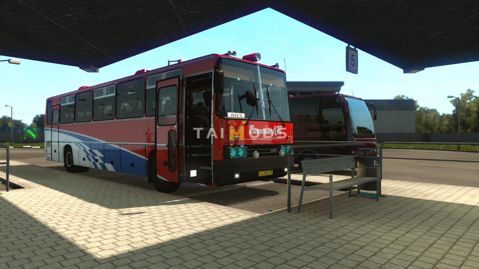 MOD ETS2 – Xe Khách ETS2 - Ikarus 250-59 + Passengers (1.39.x)