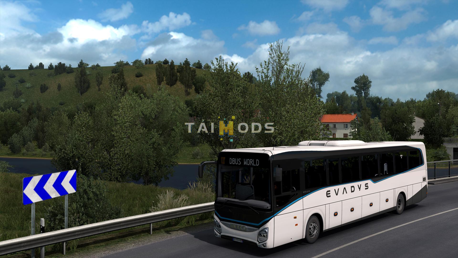 MOD ETS2 – Xe Khách ETS2 - Iveco Evedys Bus V2.0 (1.39.x)